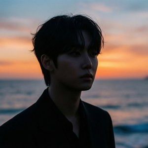Jonghyun Sunset Silhouette