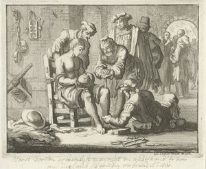 Joost Joosten te Veere in de gevangenis gepijnigd, 1560
