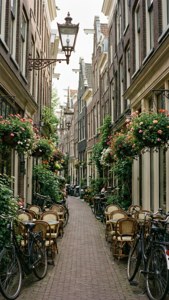 Jordaan District Street Scene