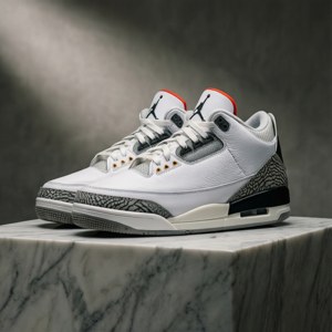 Jordan 3 White Cement Luxury