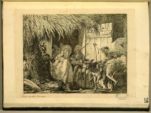 Joseph and Mary Prepare to Leave