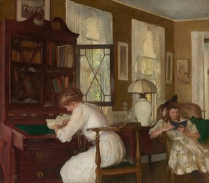 Art by Edmund Charles Tarbell