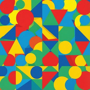 Jovial Geometric Festivity