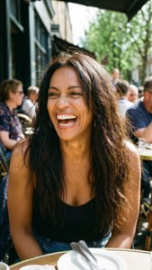 Joyful Candid