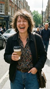 Joyful Candid