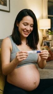 Joyful Expectant Mother