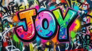 Joyful Graffiti Art