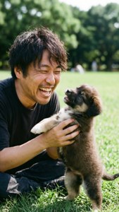 Joyful Puppy Love