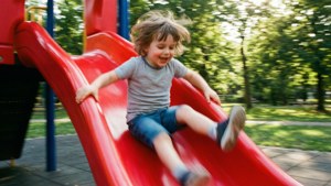 Joyful Slide Moment