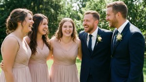 Joyful Wedding Party
