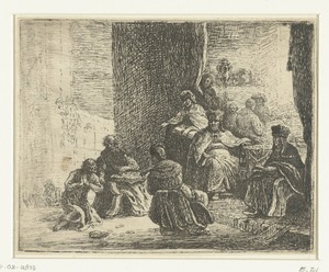 Judas bij de hoge priesters