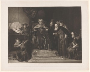 Judas brengt de zilverlingen terug