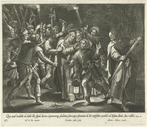 Judaskus en arrestatie van Christus