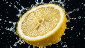 Juicy Lemon Slice Splash