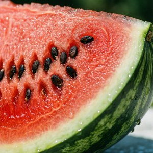 Juicy Watermelon Closeup