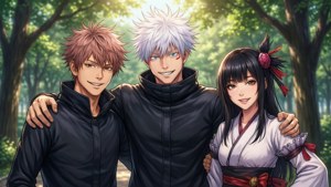 Jujutsu Trio