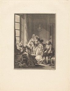 Julie s'évanouit dans un fauteuil