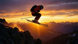 Jump over Sunset