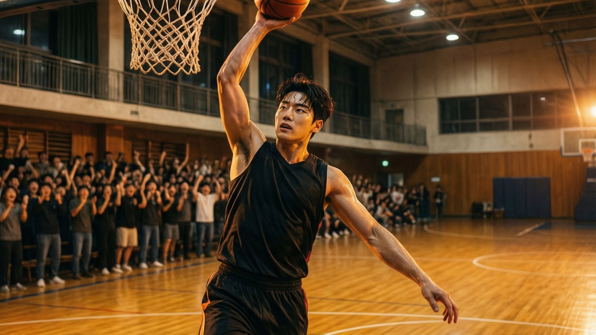 Jump Shot Energy by Wallpapers.art Studio