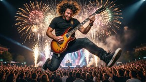 Jumping Guitar Legend