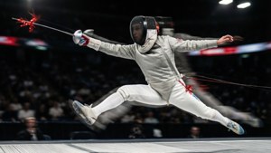 Jumping Lunge Blur