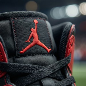 Jumpman Logo Textile Close-Up