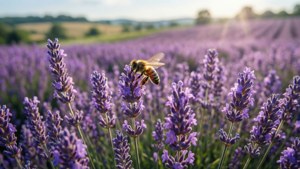 June Lavender Bee