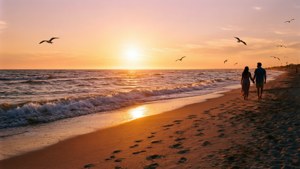 June Sunset Stroll