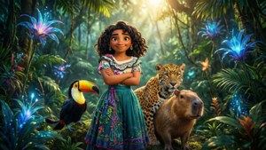 Jungle Antonio with Animals