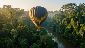 Jungle Balloon Dawn