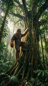 Jungle Climbing Wookiee