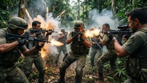 Jungle Firefight
