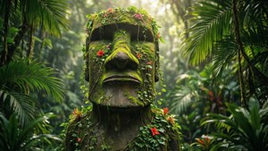Jungle Moai