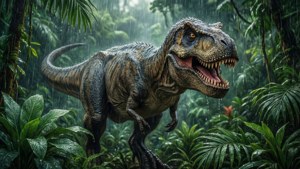 Jungle Rain T Rex