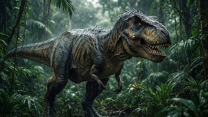 Jungle Rain T Rex