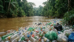 Jungle River Trash