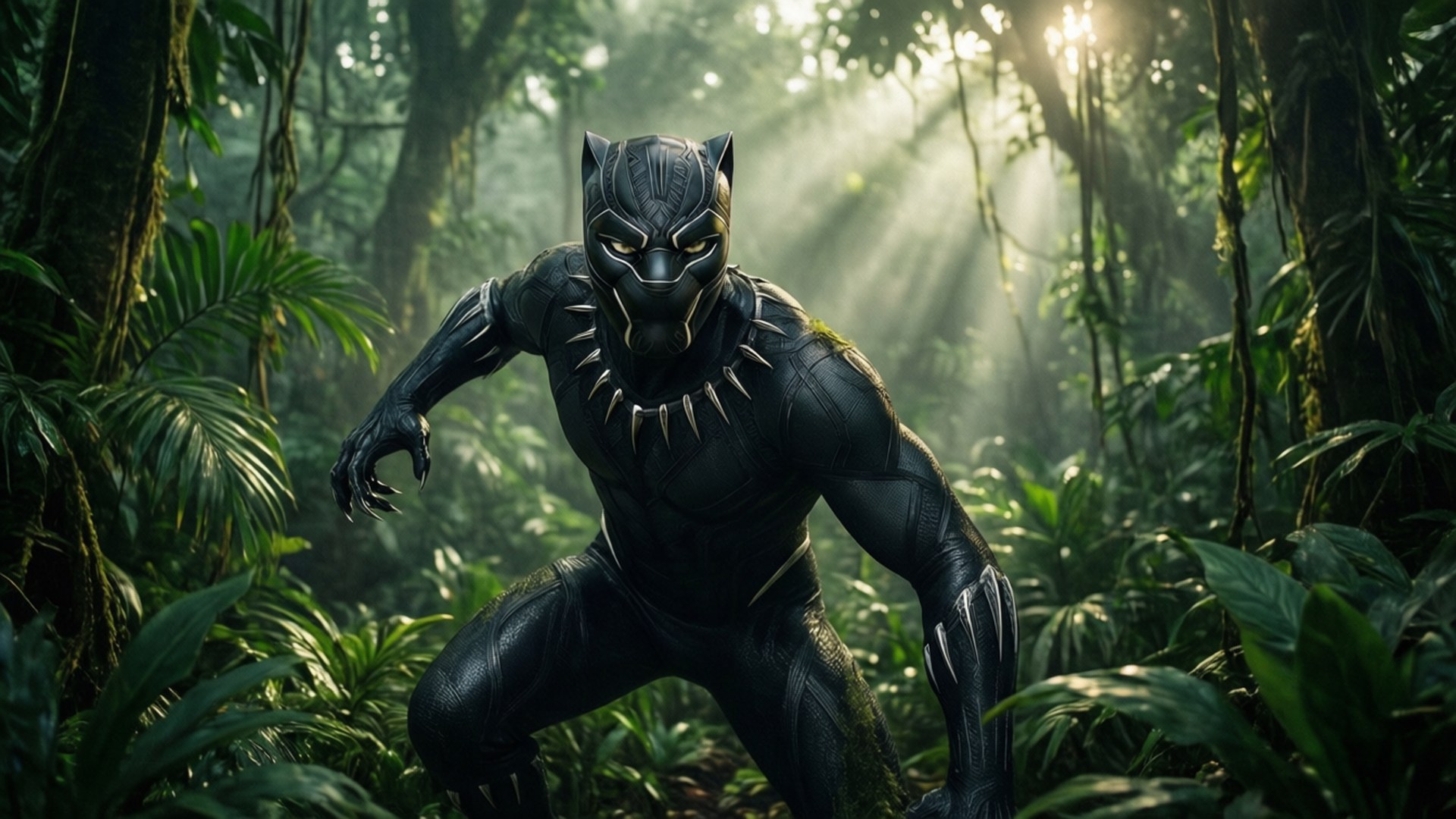 Jungle Shadow by Wallpapers.art Studio