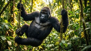 Jungle Swinger Gorilla