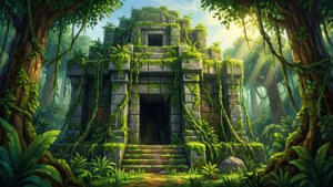 Jungle Temple Overgrown