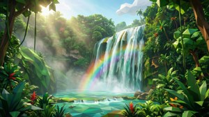 Jungle Waterfall