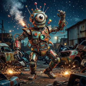 Junkyard Robot Boogie