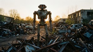Junkyard Silhouette