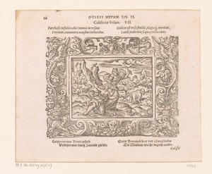Juno verandert Callisto in een beer