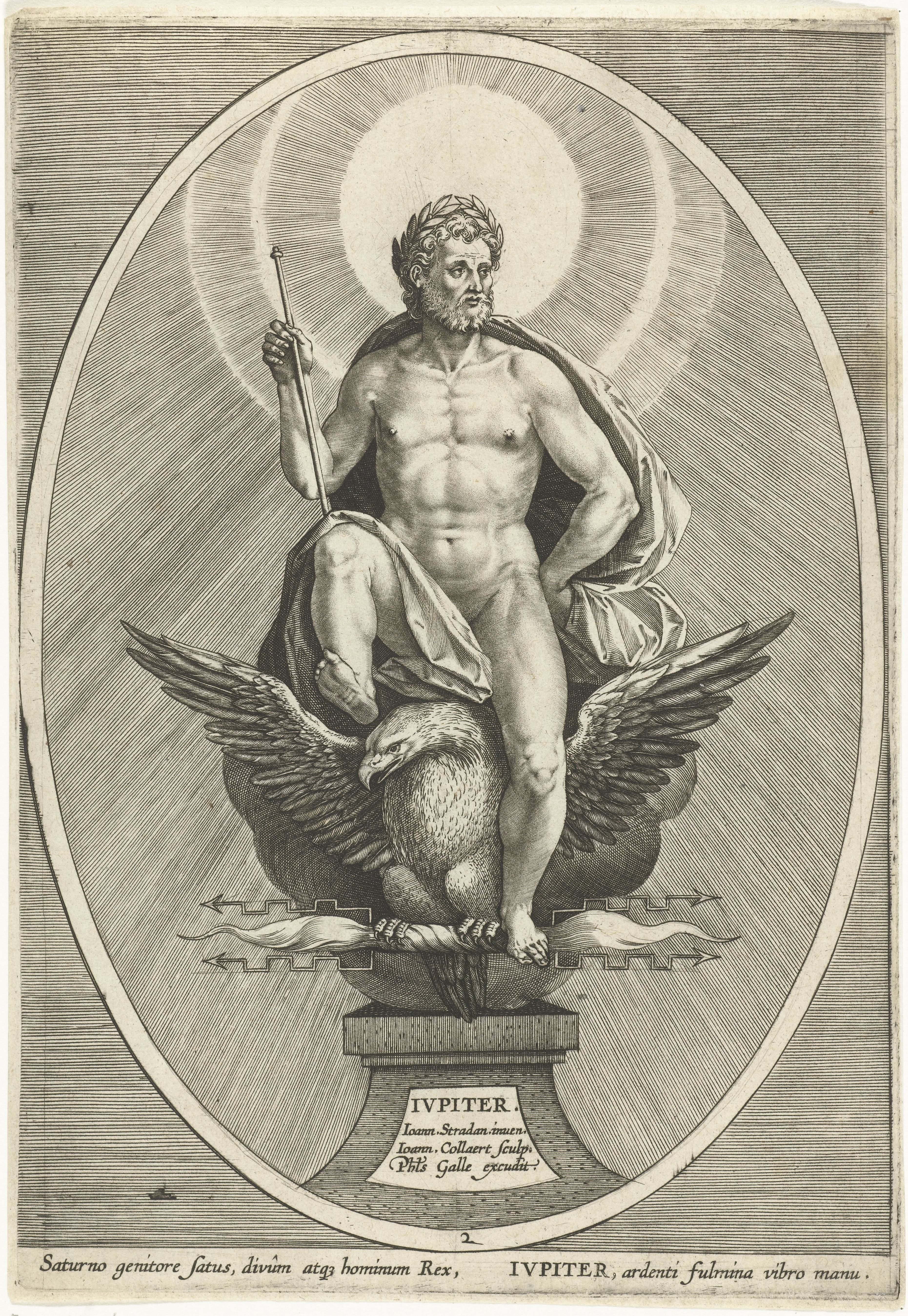Jupiter by Jan Collaert (II)