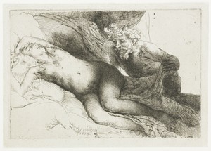 Jupiter and Antiope: the larger plate