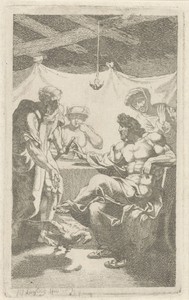 Jupiter en Mercurius bij Philemon en Baucis