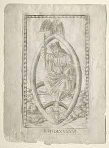 Jupiter (from the Tarocchi, series A:  Firmaments of the Universe, #46)