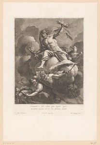 Jupiter met bliksemschichten