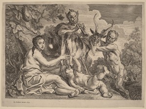 Jupiter Nourished by the Goat Amalthea