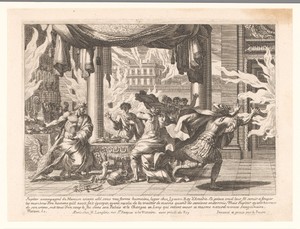 Jupiter verandert koning Lycaon in een wolf